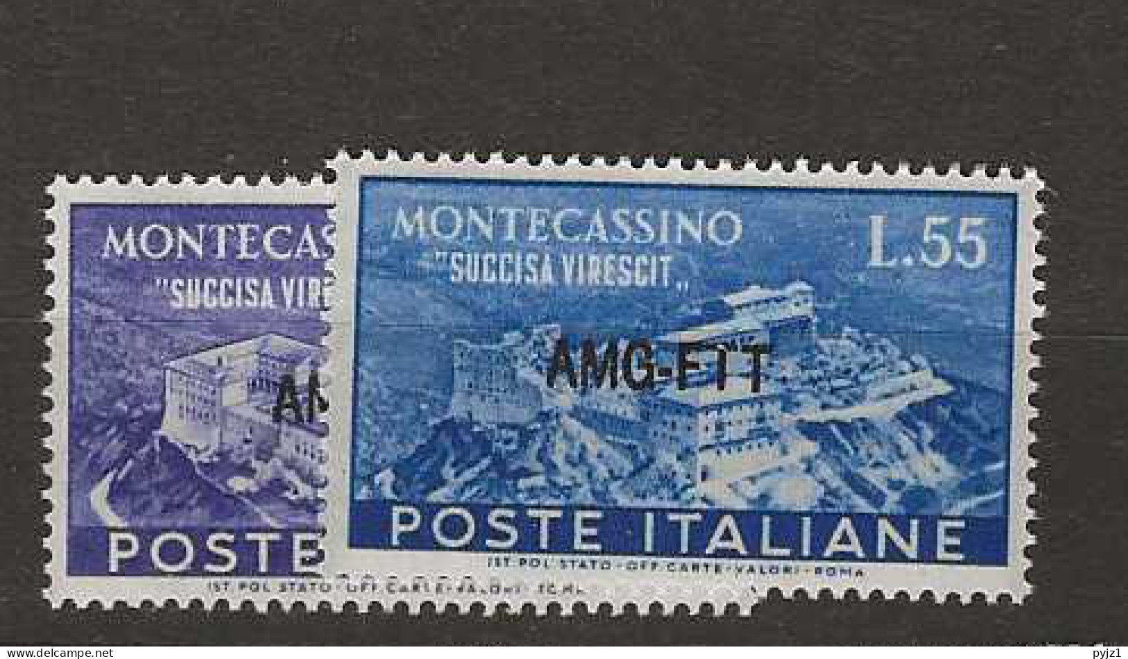 1951 MNH Triest, MIchel 150-51 Postfris** - Mint/hinged