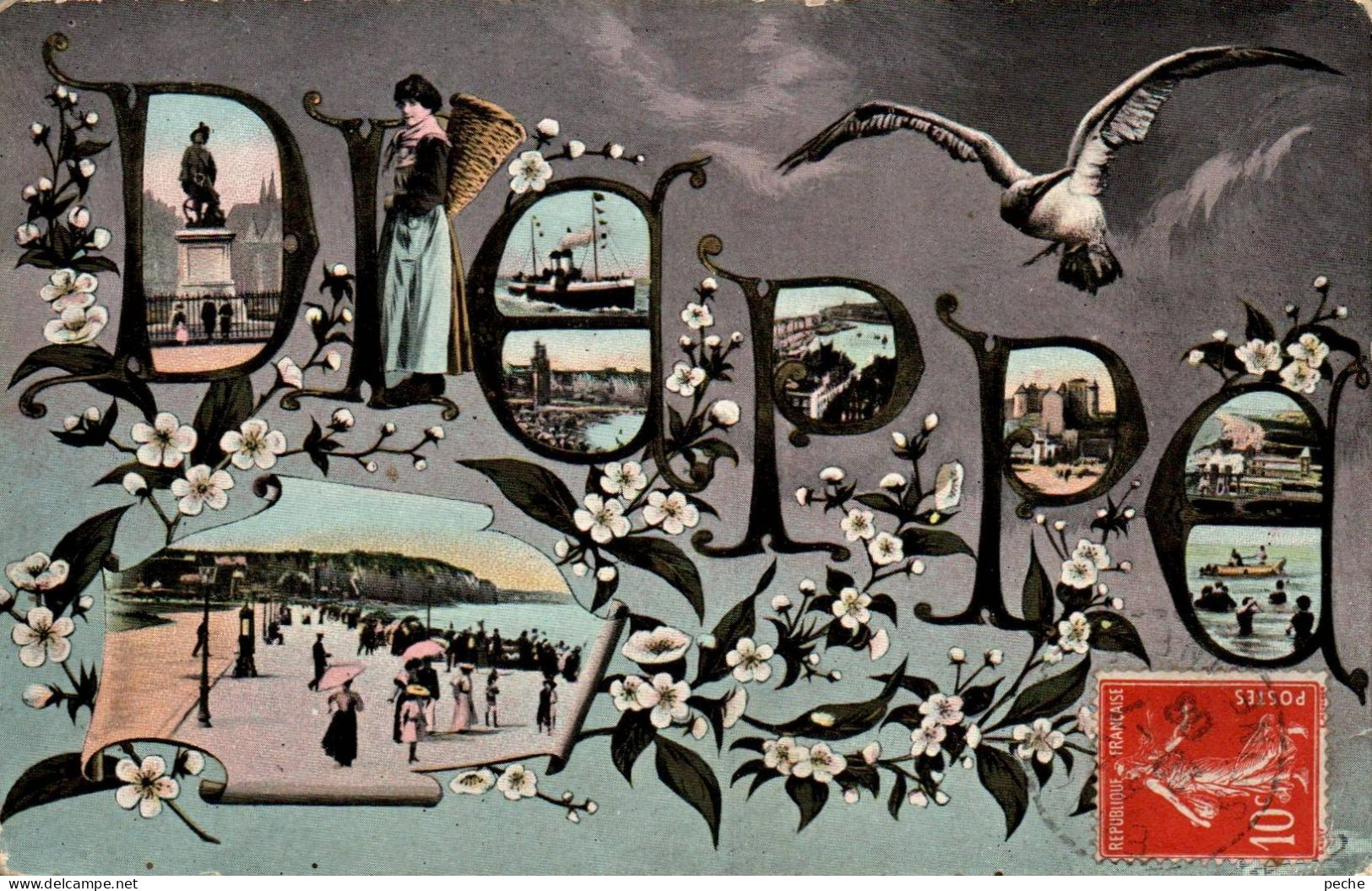 N°1406 W -cpa Dieppe - Dieppe