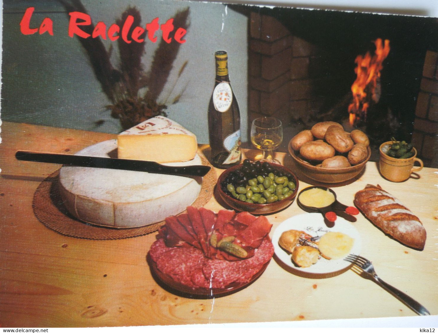 Recette Raclette    CP240182 - Küchenrezepte