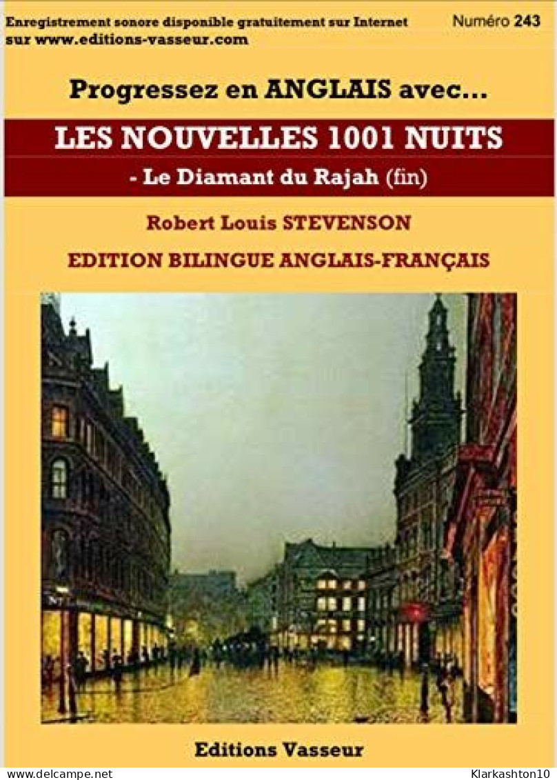 Progressez En Anglais Avec Les Nouvelles 1001 Nuits : Tome 3 Le Diamant Du Rajah (fin) - Sonstige & Ohne Zuordnung