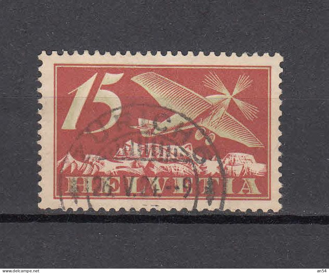 1923/40 PA   N° F3   OBLITERE  COTE 15.00     CATALOGUE   SBK - Oblitérés