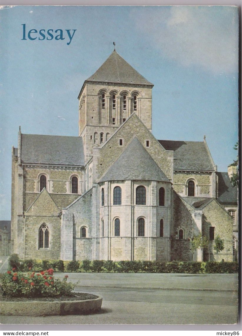 Abbaye Romane De LESSAY -50- Manche .....Fascicule  66 Pages  éd  Du Zodiaque --texte Et Photos.......à Saisir - Sonstige & Ohne Zuordnung