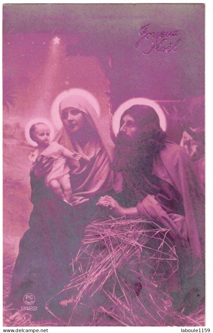 RELIGION CROYANCES CHRISTIANISME : SCENE AVEC L'ENFANT JESUS POUR UNE FÊTE DE JOYEUX NOËL - Jesus