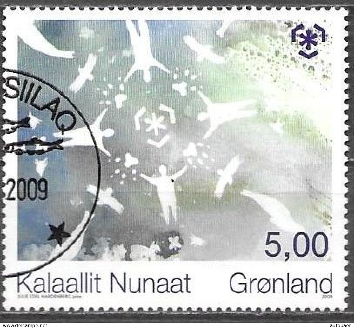 Grönland Greenland Gronland 2009 Campaign Protection Poles Glaciers Pole Glacier Polar Michel 533 Used Obliteré Gest. - Oblitérés