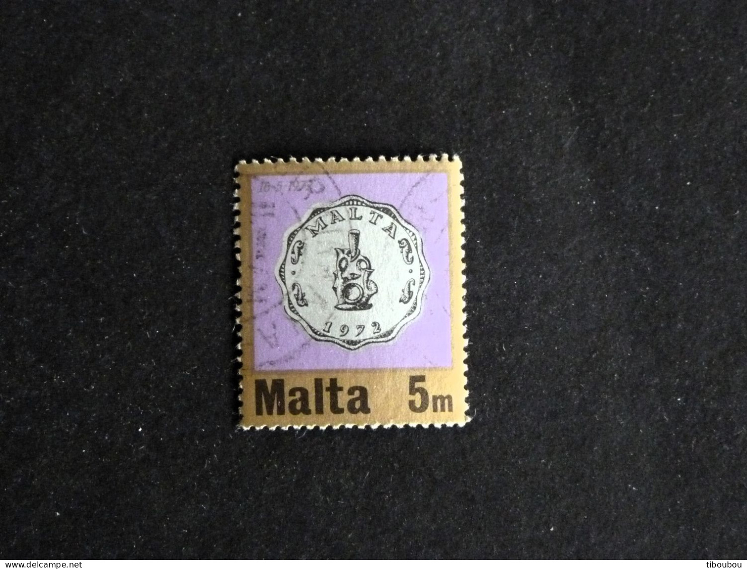 MALTE MALTA YT 443 OBLITERE - SYSTEME DECIMAL MONNAIE - Malta