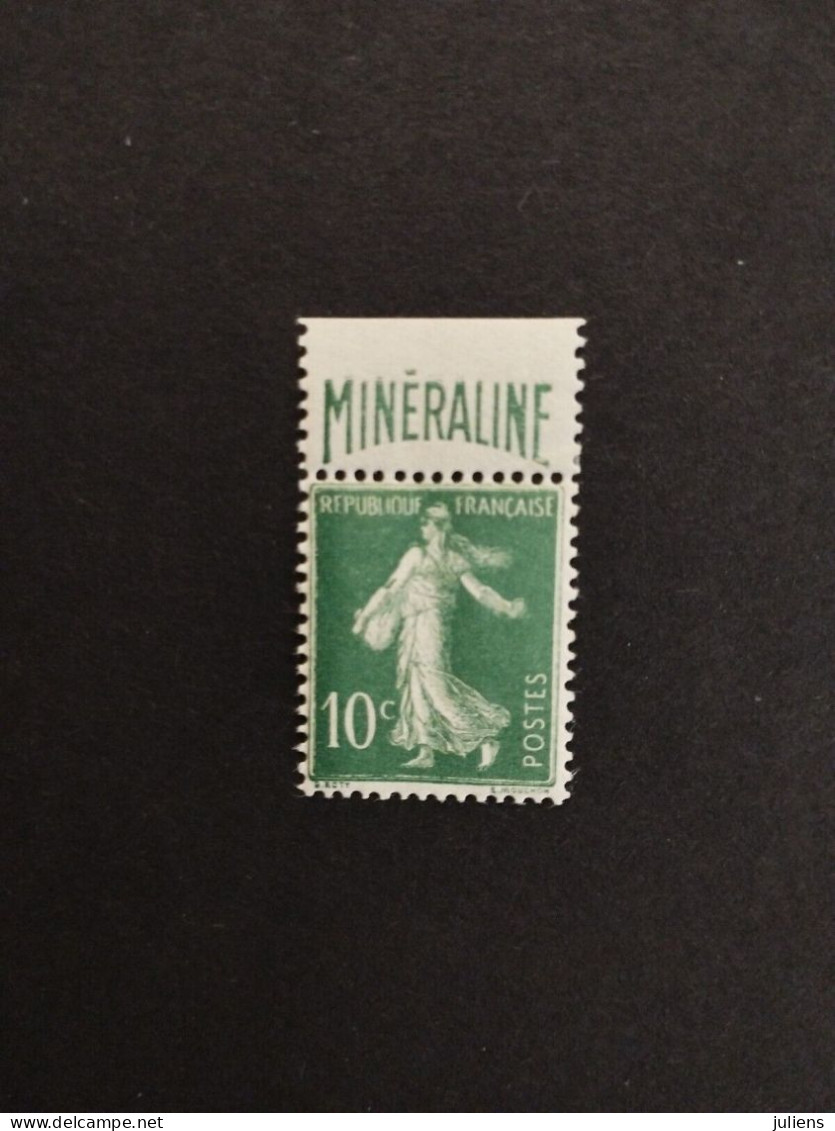 France 1924 - 1926 Semeuse N 188 Issu De Carnet Mineraline Neuf** #278 - Unused Stamps