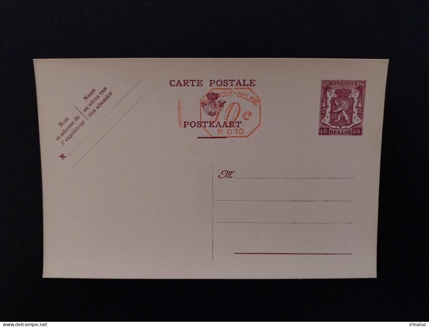 Briefkaart 119-I M1 P010 - Postkarten 1934-1951