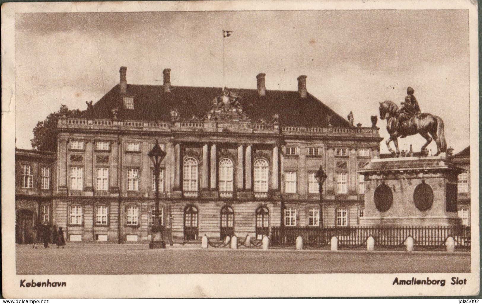 DANEMARK - KEBENHAVN / COPENHAGUE - Amalienborg Slot - Denemarken