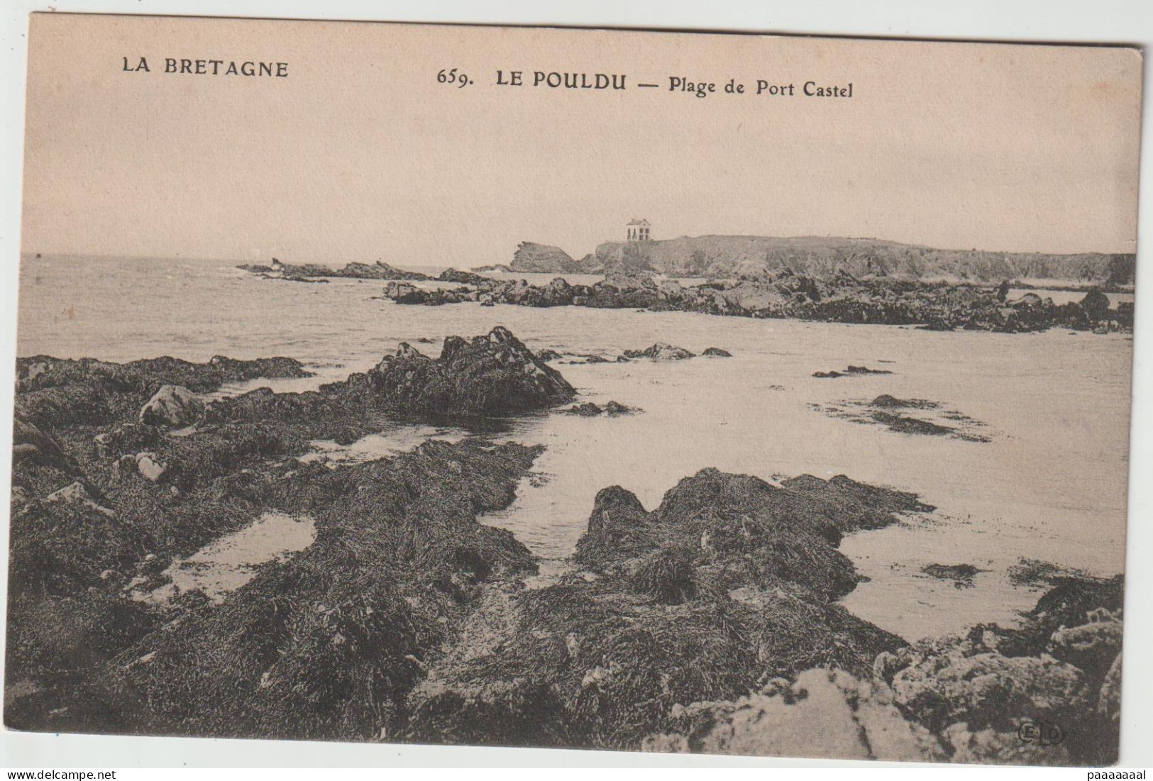 LE POULDU  PLAGE DE PORT CASTEL - Le Pouldu