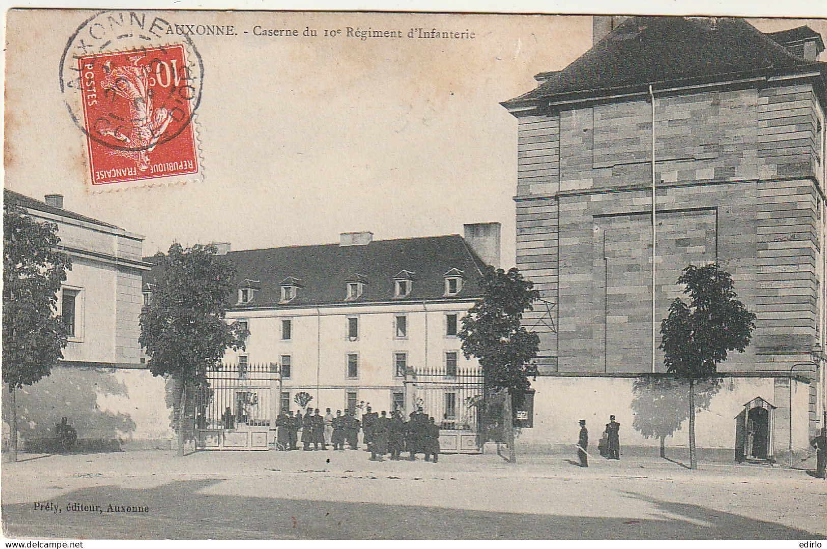 ***  21 ***  AUXONNE Caserne Du 10 Eime Régiment D'infanterie TTB  - Auxonne