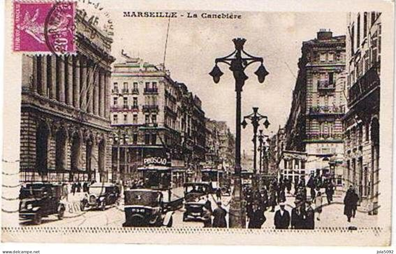 13 - MARSEILLE - La Canebière - Canebière, Centre Ville