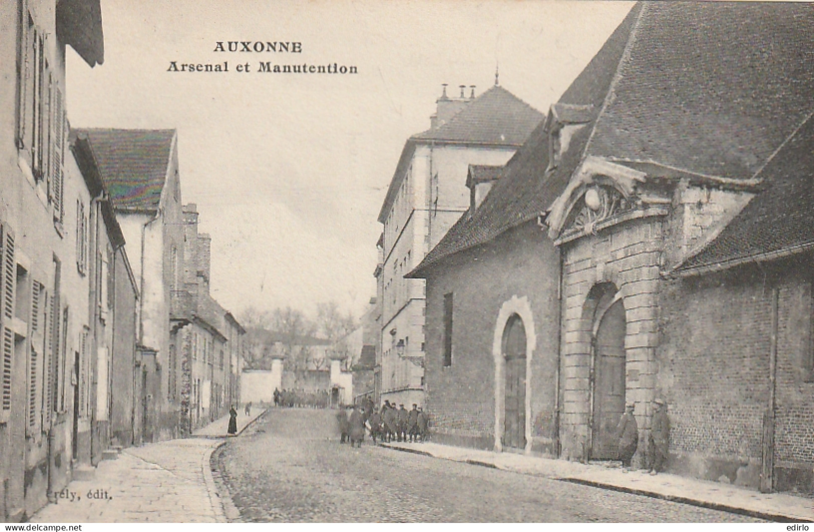 ***  21 ***  AUXONNE Arsenal Et Manutention écrite TTB  - Auxonne