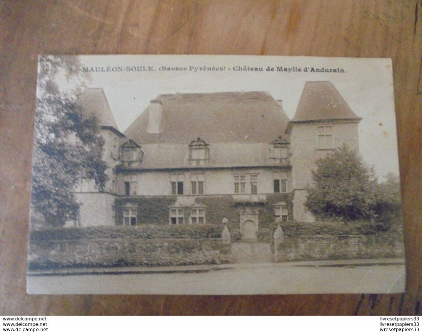 CPA (64) Mauléon Soule Château De Maylie D'Andurain - Andere & Zonder Classificatie