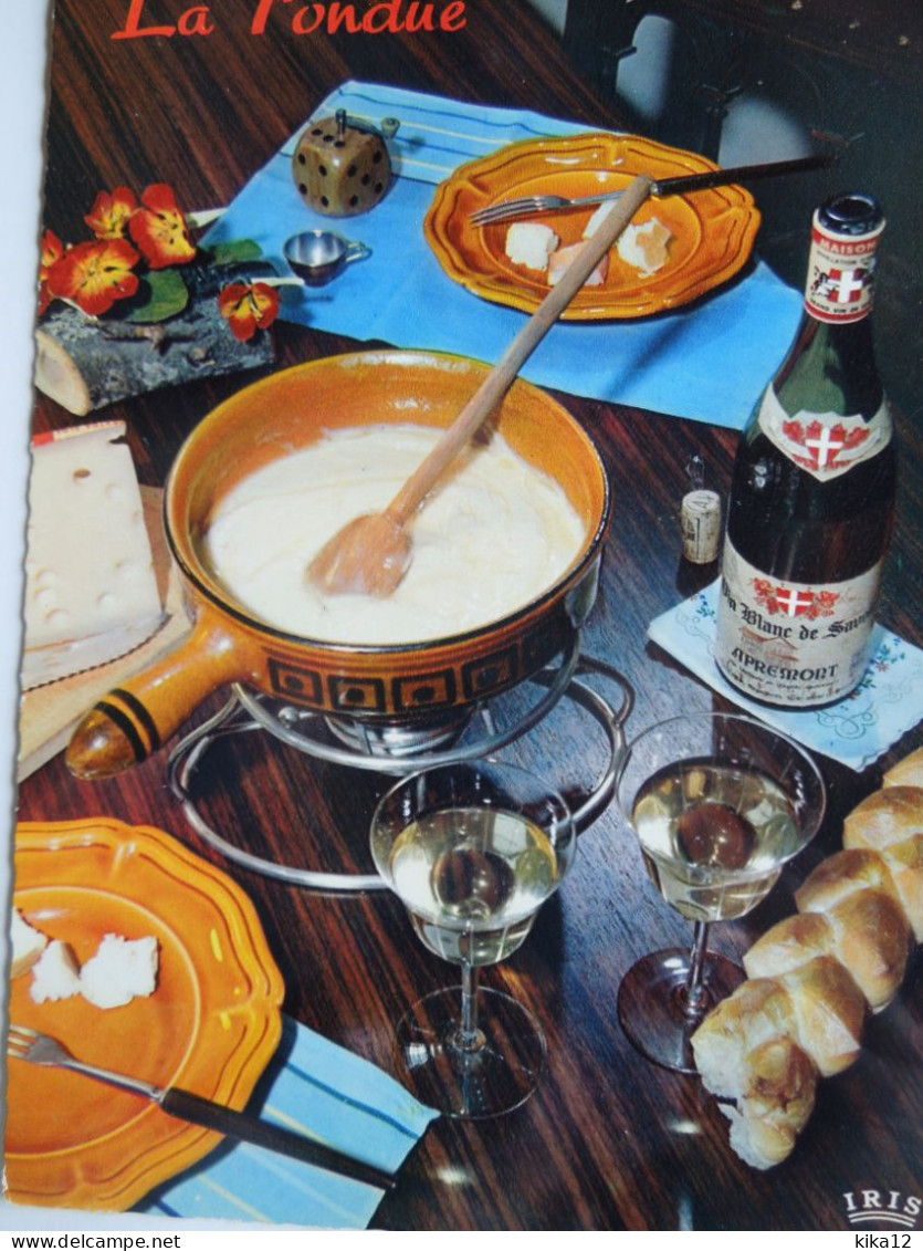 Recette Fondue    CP240198 - Küchenrezepte