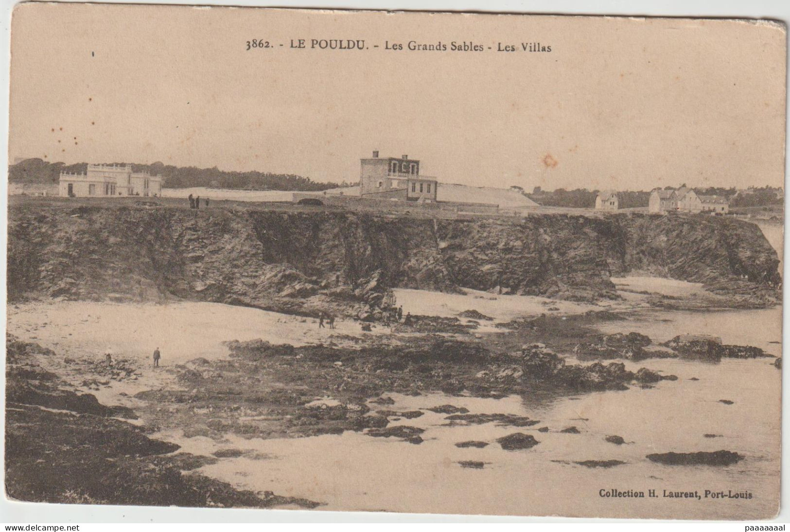 LE POULDU  LES GRANDS SABLES LES VILLAS - Le Pouldu