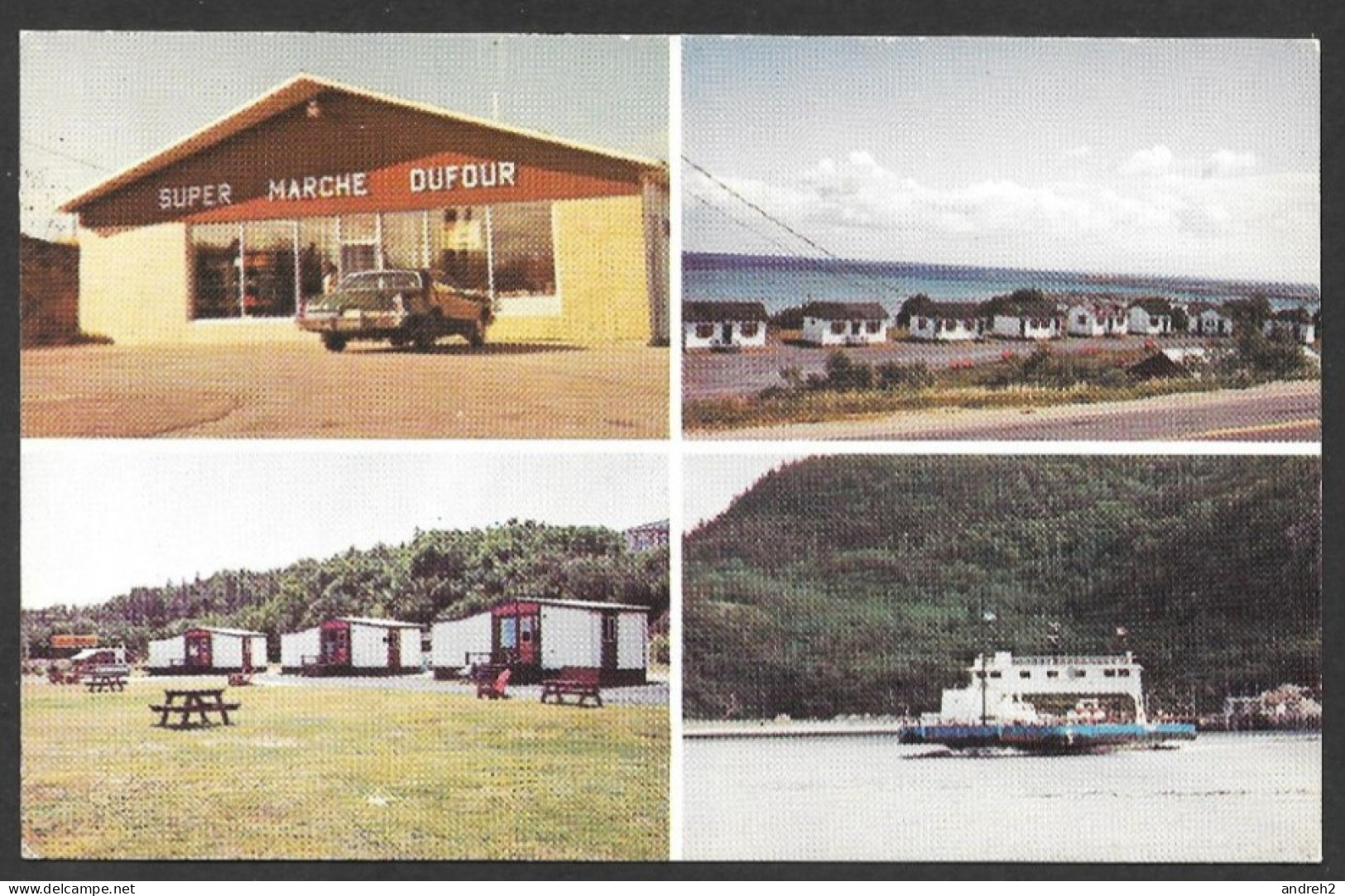 Baie Ste Catherine Cté. Charlevoix Québec - Cabine Dufour & Accommodation - Carmen Et Léon Georges Dufour - Autres & Non Classés