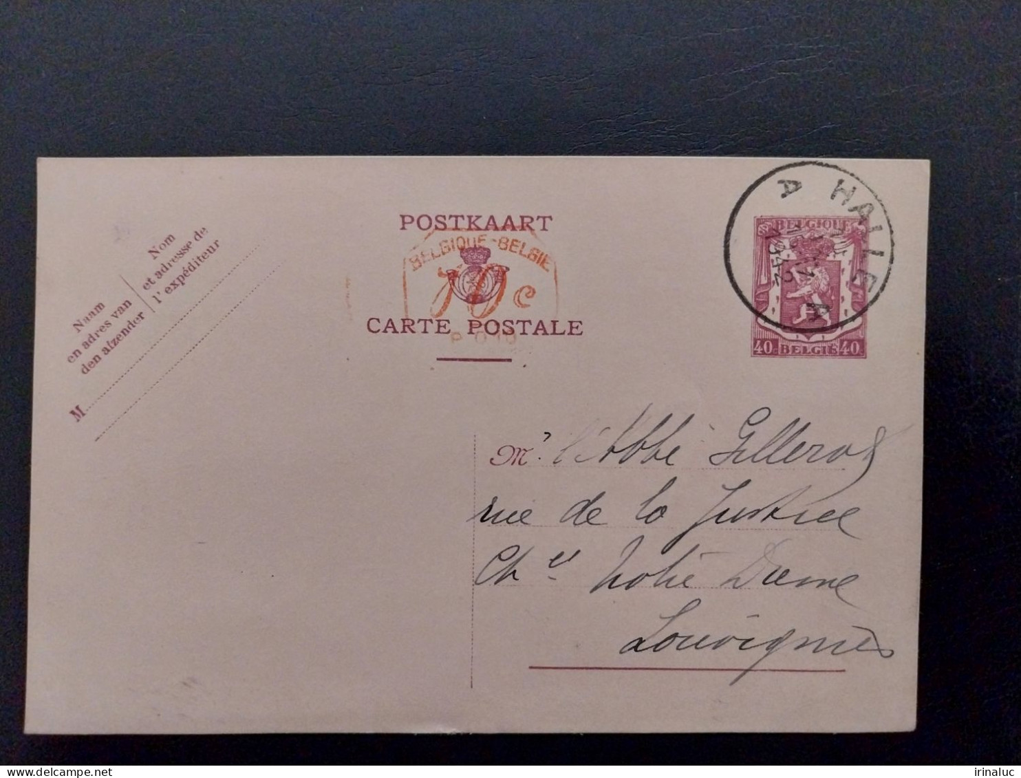 Briefkaart 119-II M1 P010 - Cartes Postales 1934-1951