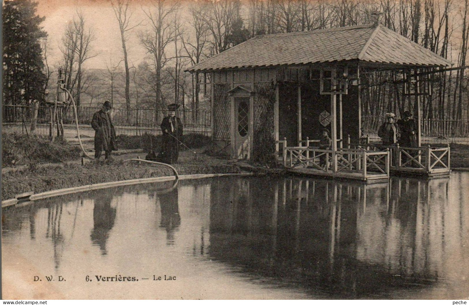 N°1419  W -cpa Verrières -le Lac- - Other & Unclassified
