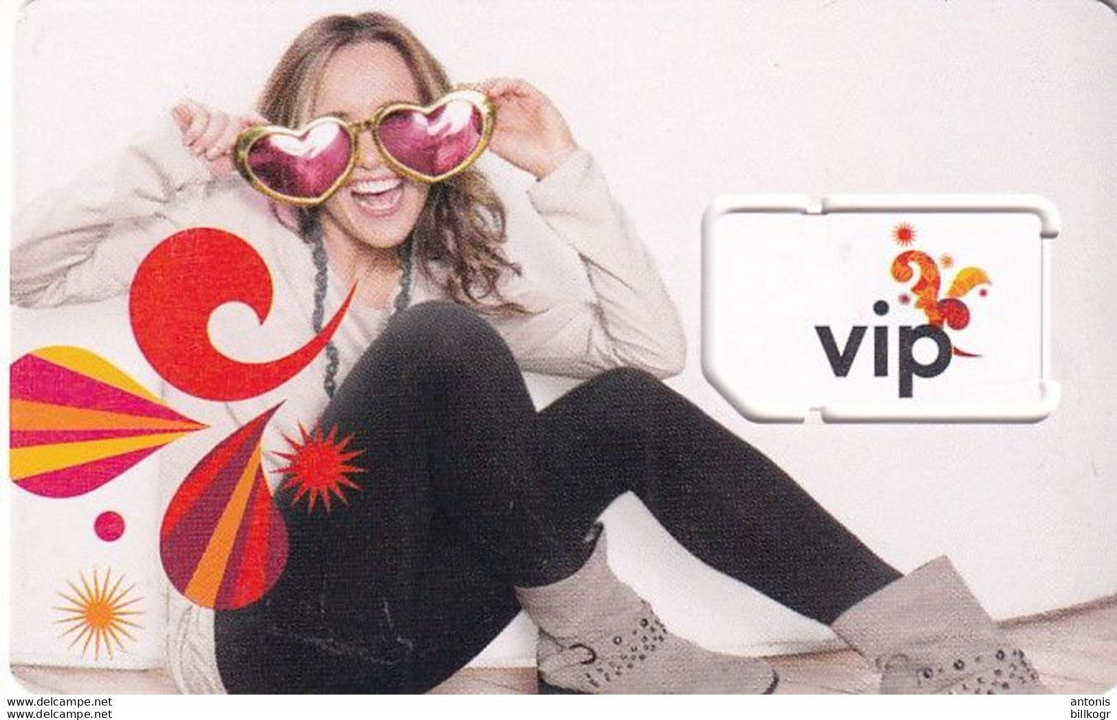 CROATIA - Girl, VIP GSM, Mint - Croacia