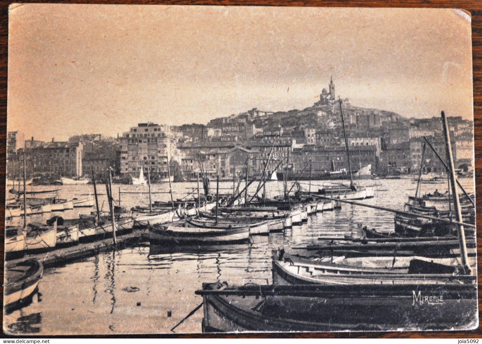 13 - MARSEILLE - Le Vieux Port Et Notre-dame De La Garde - Old Port, Saint Victor, Le Panier