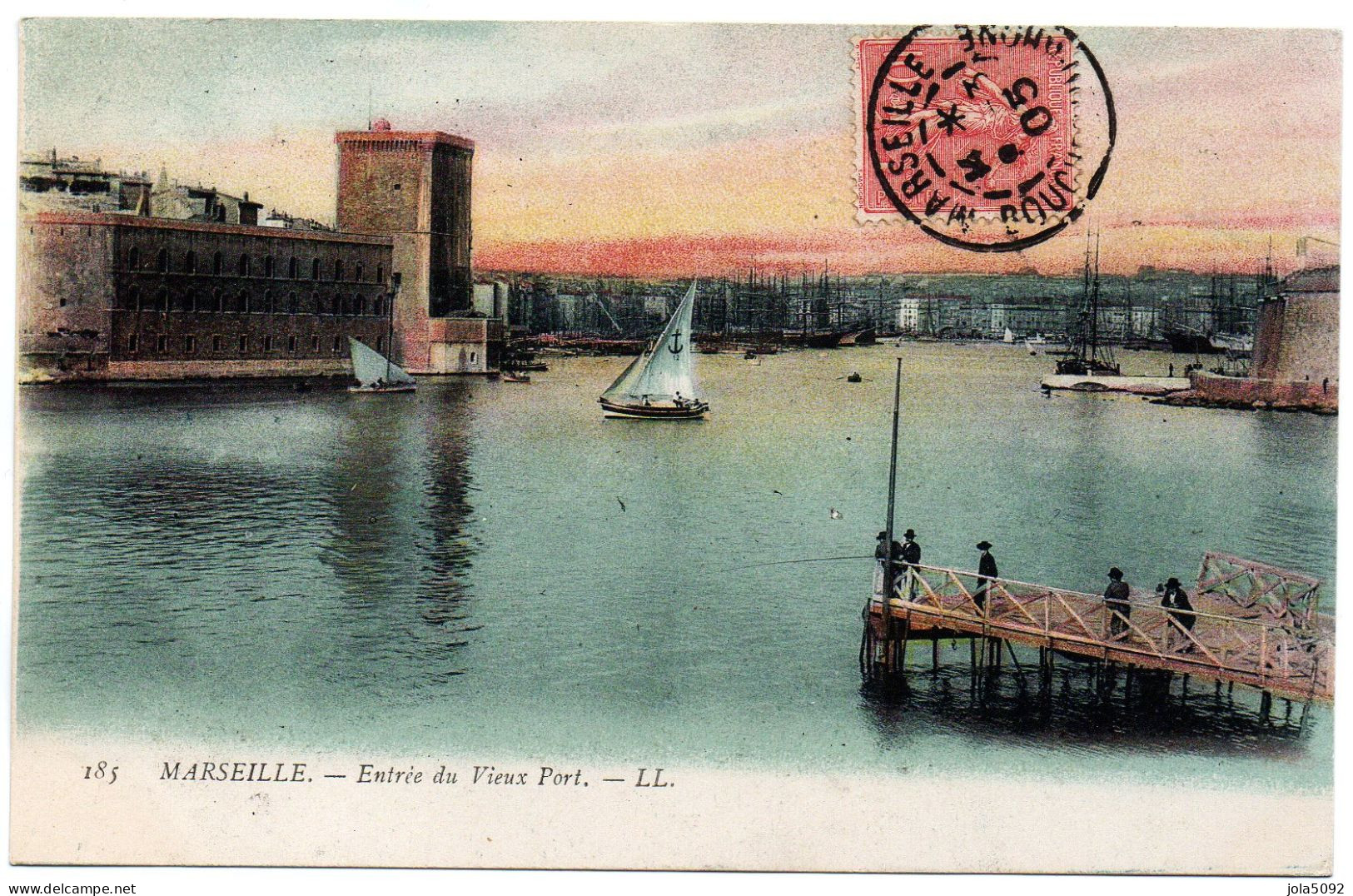 13 - MARSEILLE - Entrée Du Vieux Port - Old Port, Saint Victor, Le Panier