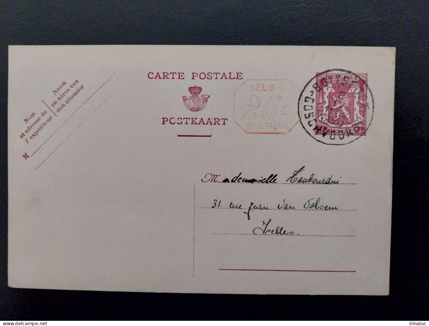 Briefkaart 126-I M1 - Cartes Postales 1934-1951