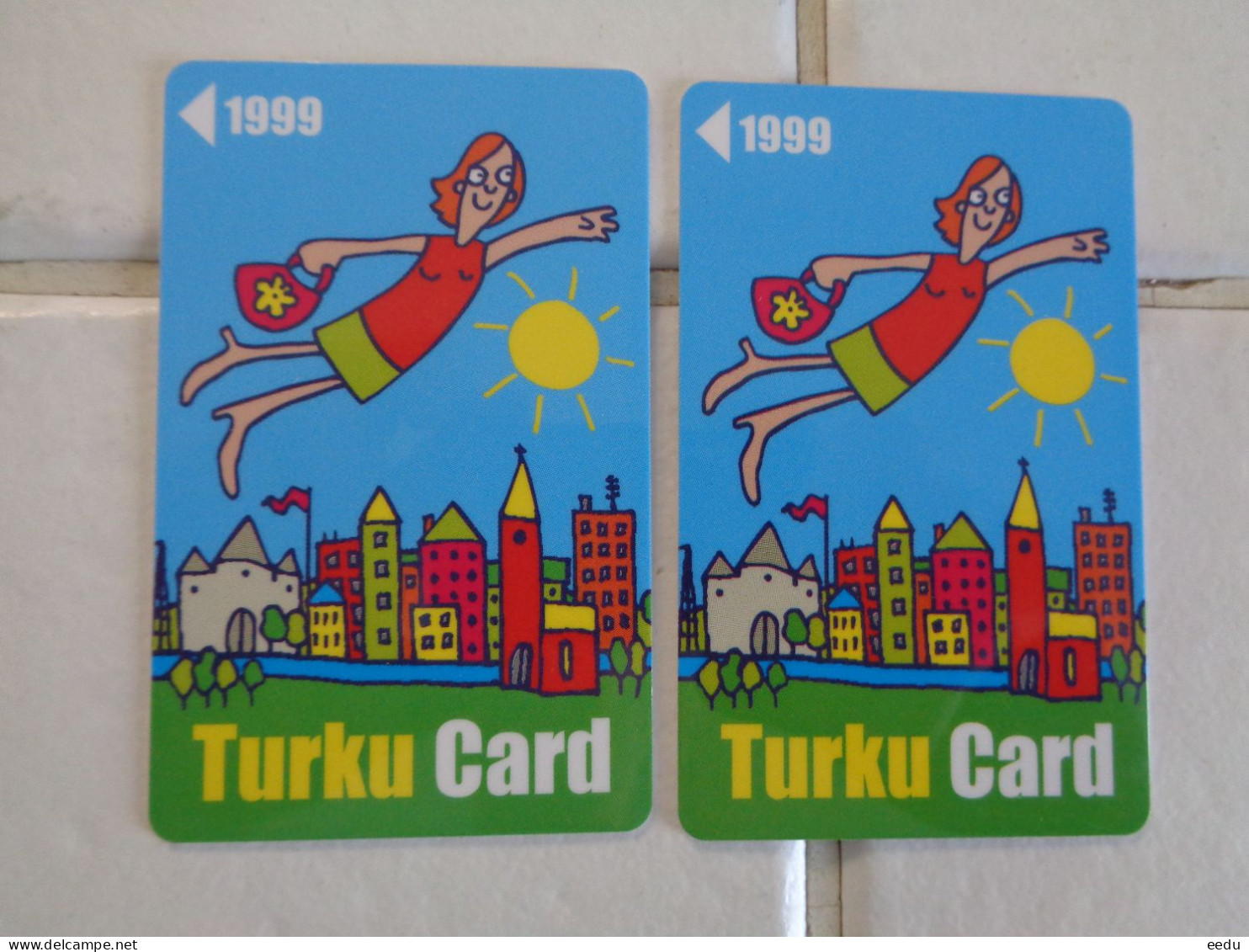 Finland Phonecard Turku P64A + P64B ( 2 Cards ) - Finnland