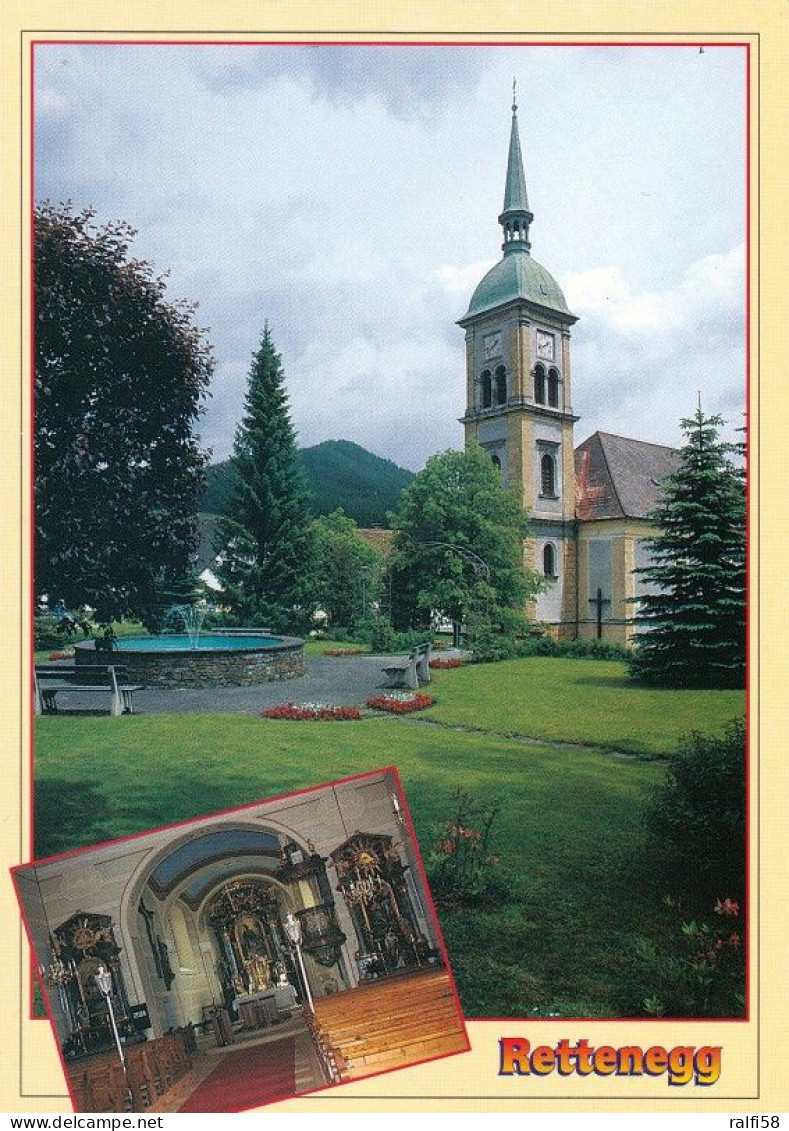 1 AK Österreich / Steiermark * Die Römisch-katholische Pfarrkirche In Rettenegg * - Other & Unclassified