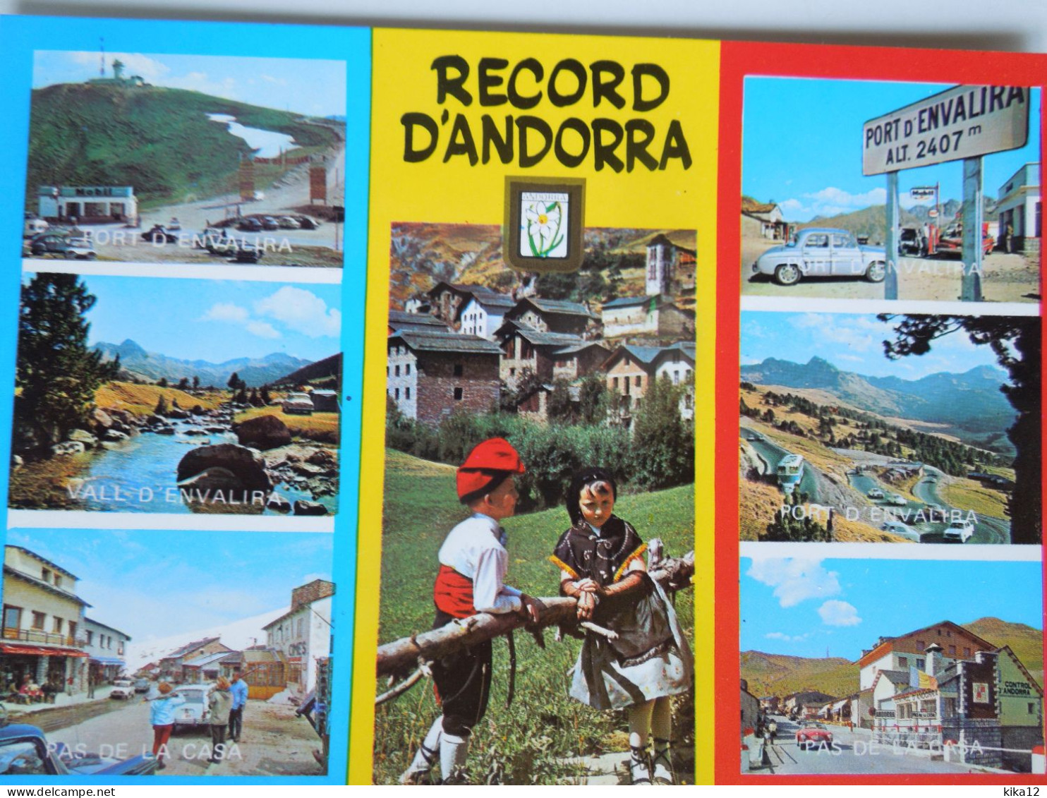 Andorre  Souvenir  Record  Multivues    CP240211 - Andorra