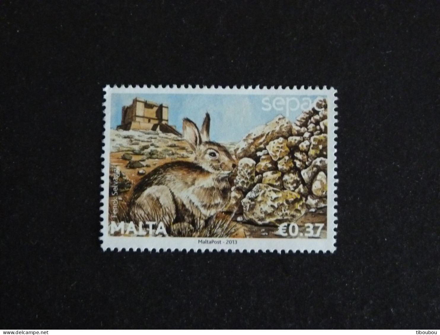 MALTE MALTA YT 1758 OBLITERE - LAPIN DE GARENNE - Malta