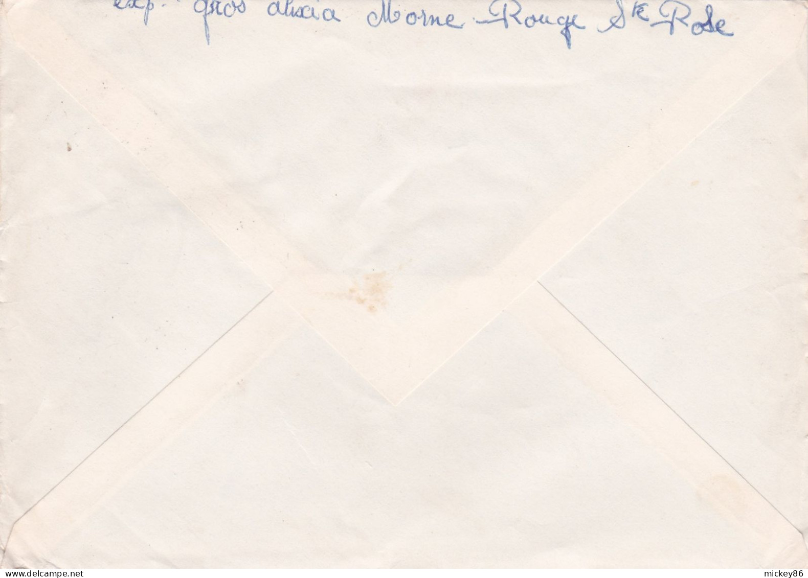 1964-lettre De LA BOUCAN (Guadeloupe) Pour LONS LE SAUNIER-39  ,tp Marianne,cachet - Brieven En Documenten