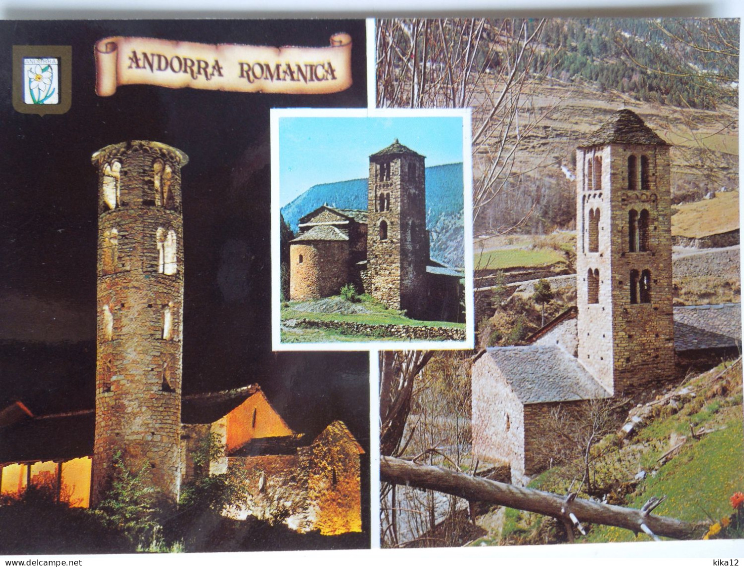 Andorre  Eglises Romanes  Multivues    CP240213 - Andorre