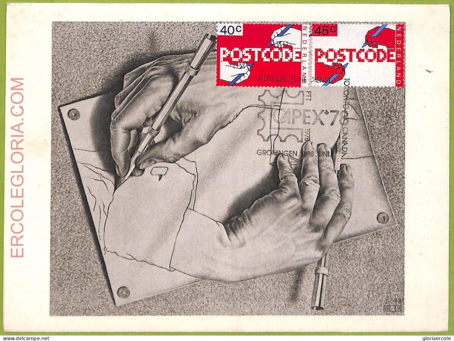 Ad3252 - Netherlands - Postal History - MAXIMUM CARD -  1978  Groningen - Maximumkaarten