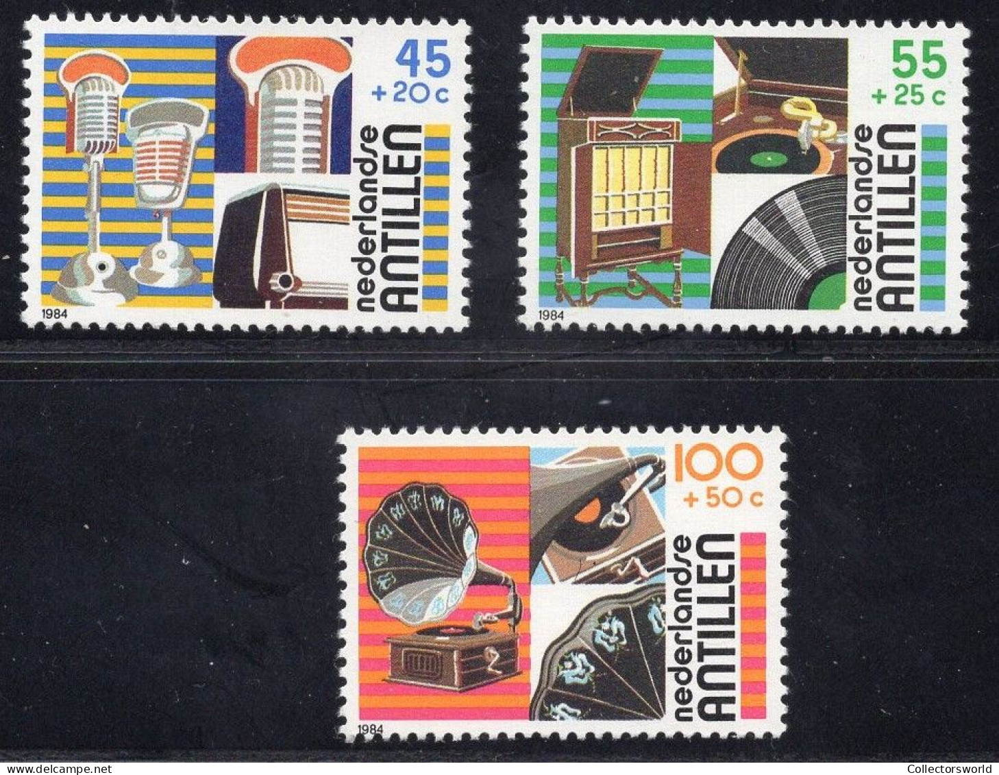Netherlands Antilles 1984 Serie 3v Social And Cultural Welfare MNH - Antillen