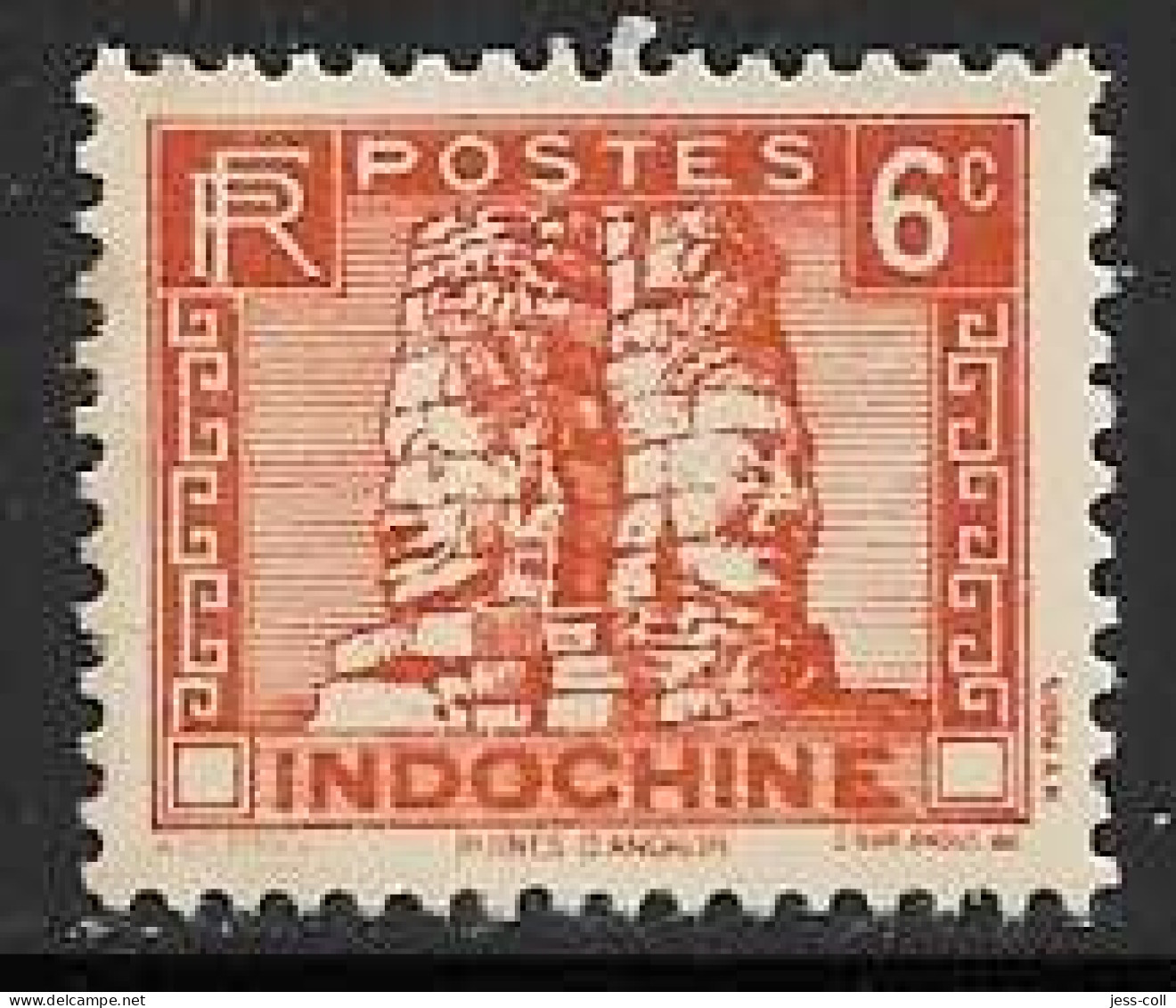Yvert 160 6 C Rouge - ** - Unused Stamps