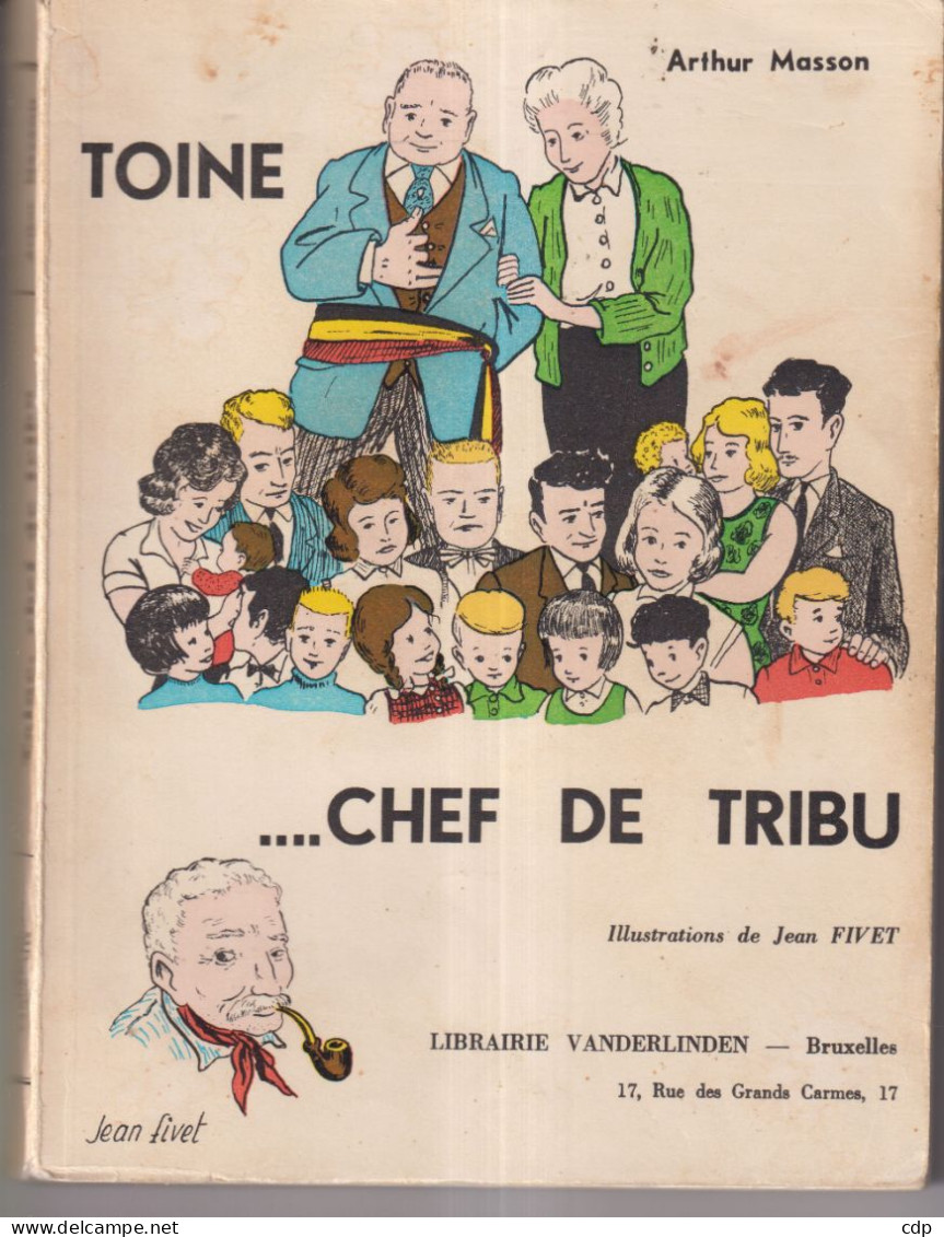 TOINE CHEF DE TRIBU  Arthur Masson - Belgio