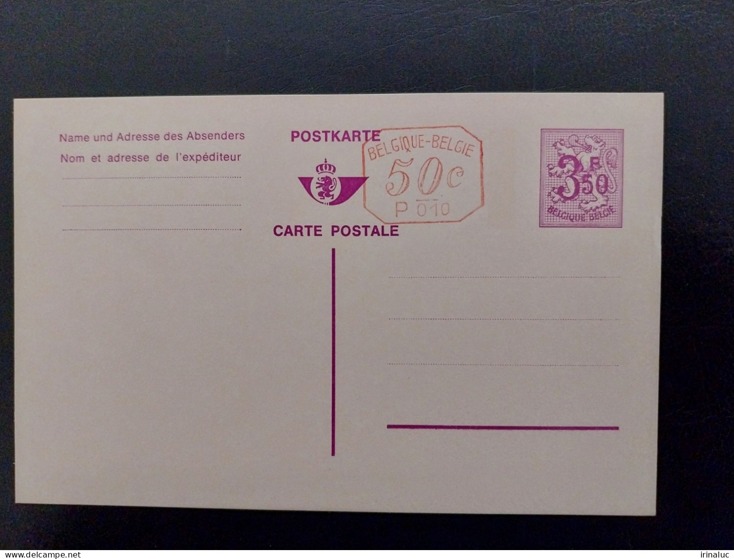 Briekaart 180-V P010M - Cartes Postales 1951-..