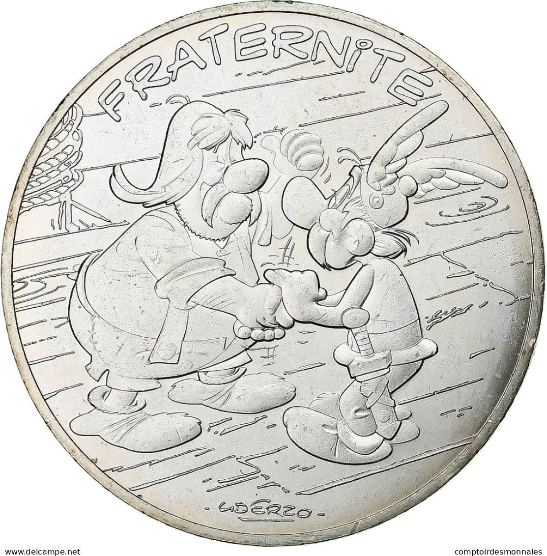 France, 10 Euro, Asterix - Fraternité, 2015, Monnaie De Paris, Argent, SPL+ - Francia