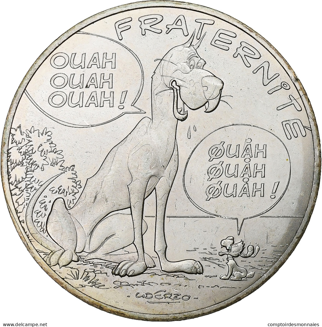 France, 10 Euro, Asterix - Fraternité, 2015, Monnaie De Paris, Argent, SPL - Frankreich