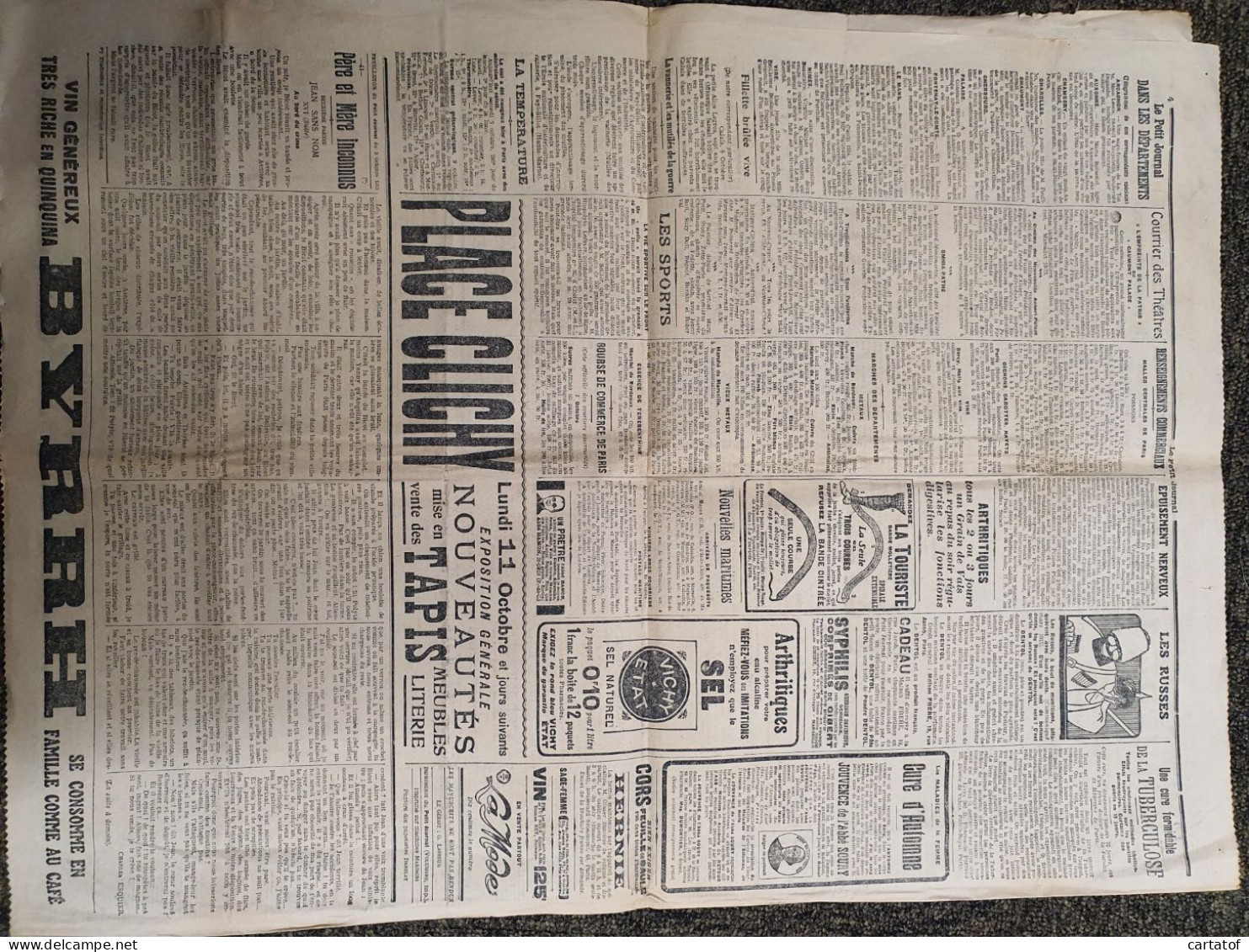 LE PETIT JOURNAL 9 Octobre 1915 - Le Petit Journal