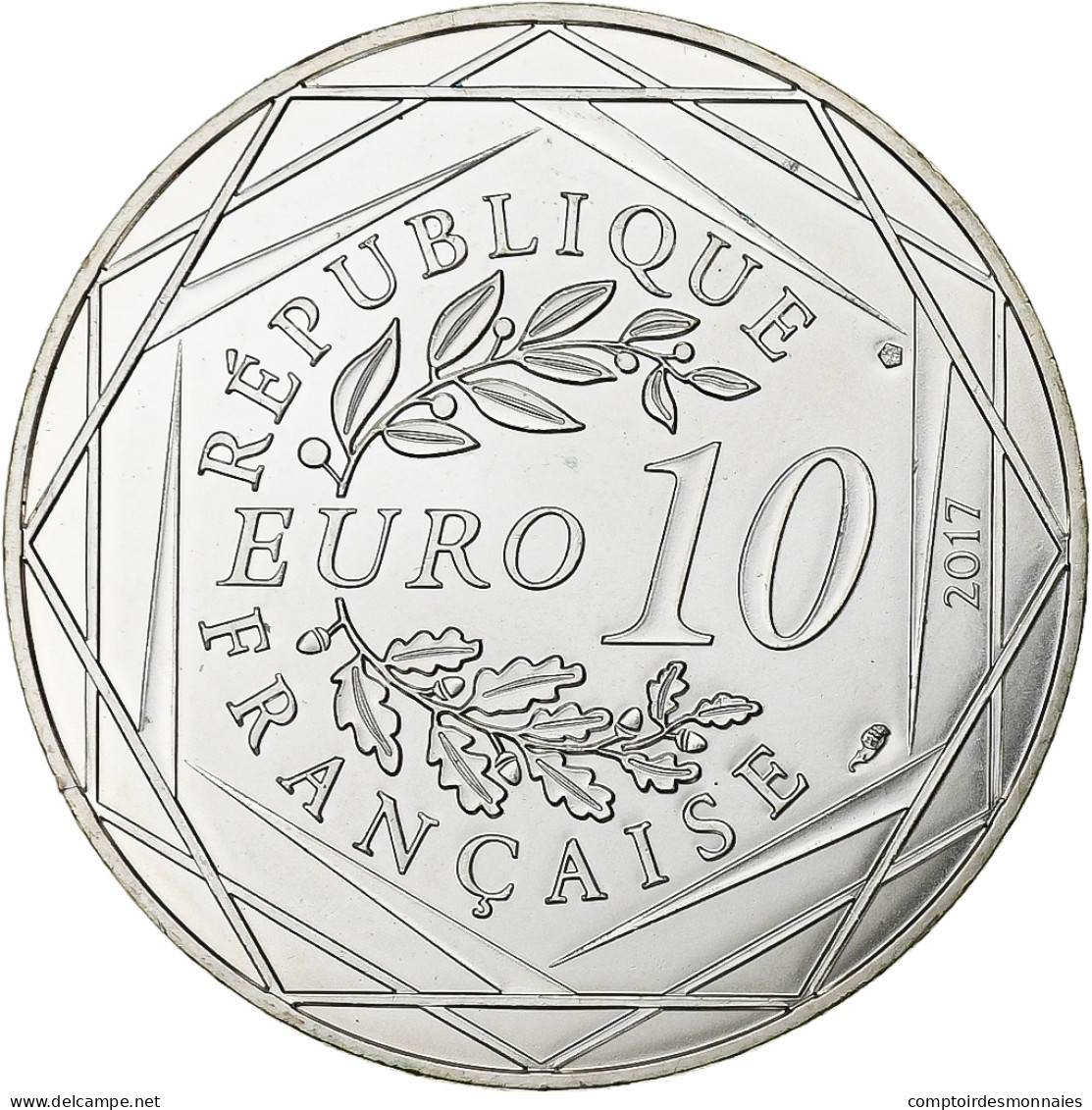 France, 10 Euro, 2017, Argent, FDC - Francia