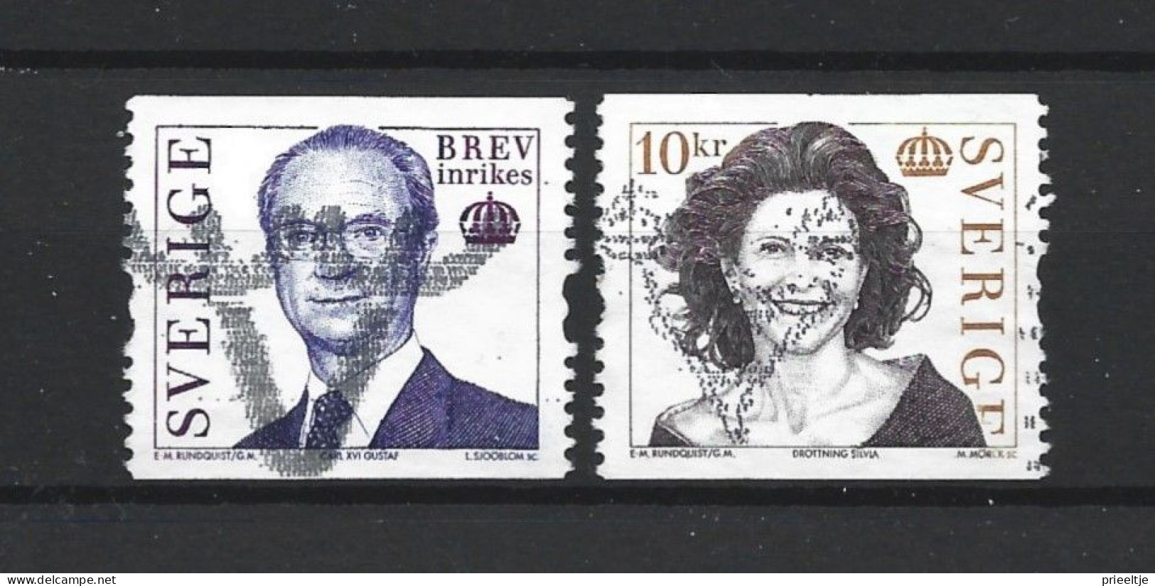 Sweden 2004 King & Queen  Y.T. 2429/2430 (0) - Used Stamps
