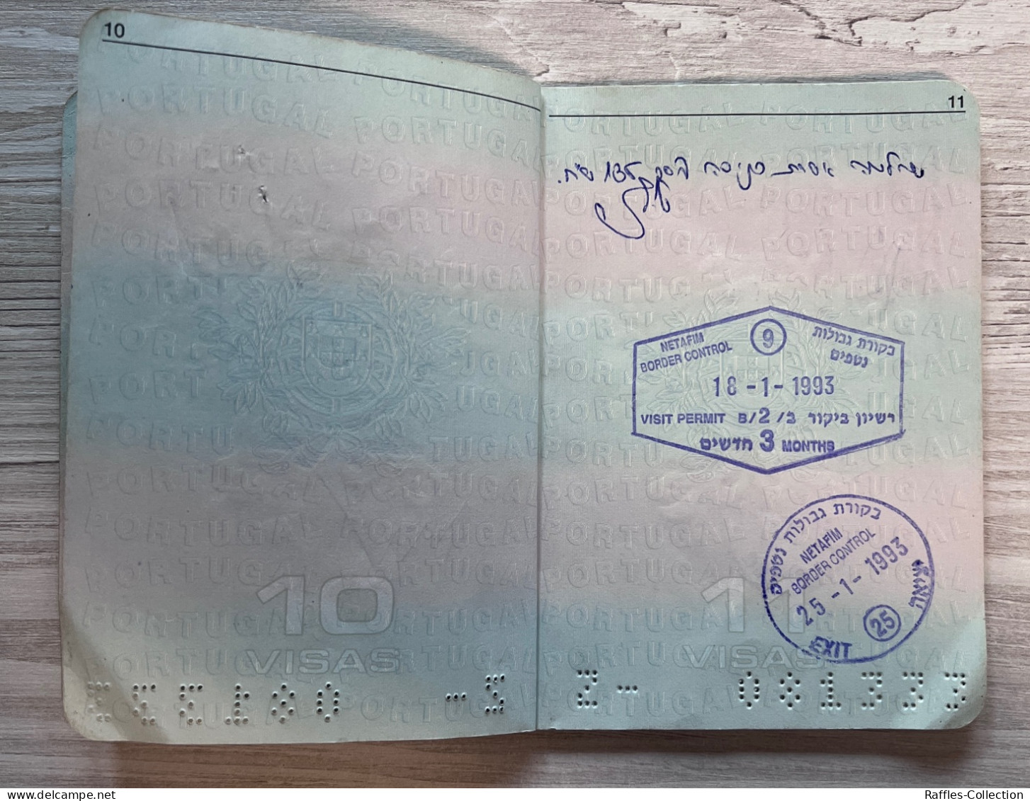 Portugal passport with India, Sri Lanka, Maldives visas / passeport reisepass pasaporte passaporto