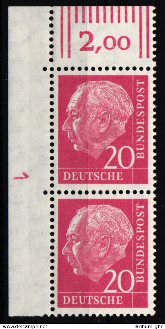 BRD Bund 185 V DZ Postfrisch Eckrandpaar Mit DZ 1 #NG159 - Autres & Non Classés