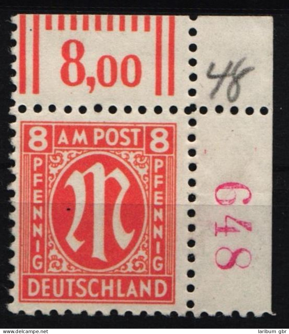 SBZ 21 Azr 3 Postfrisch Rote Nummer 648 #NG172 - Mint