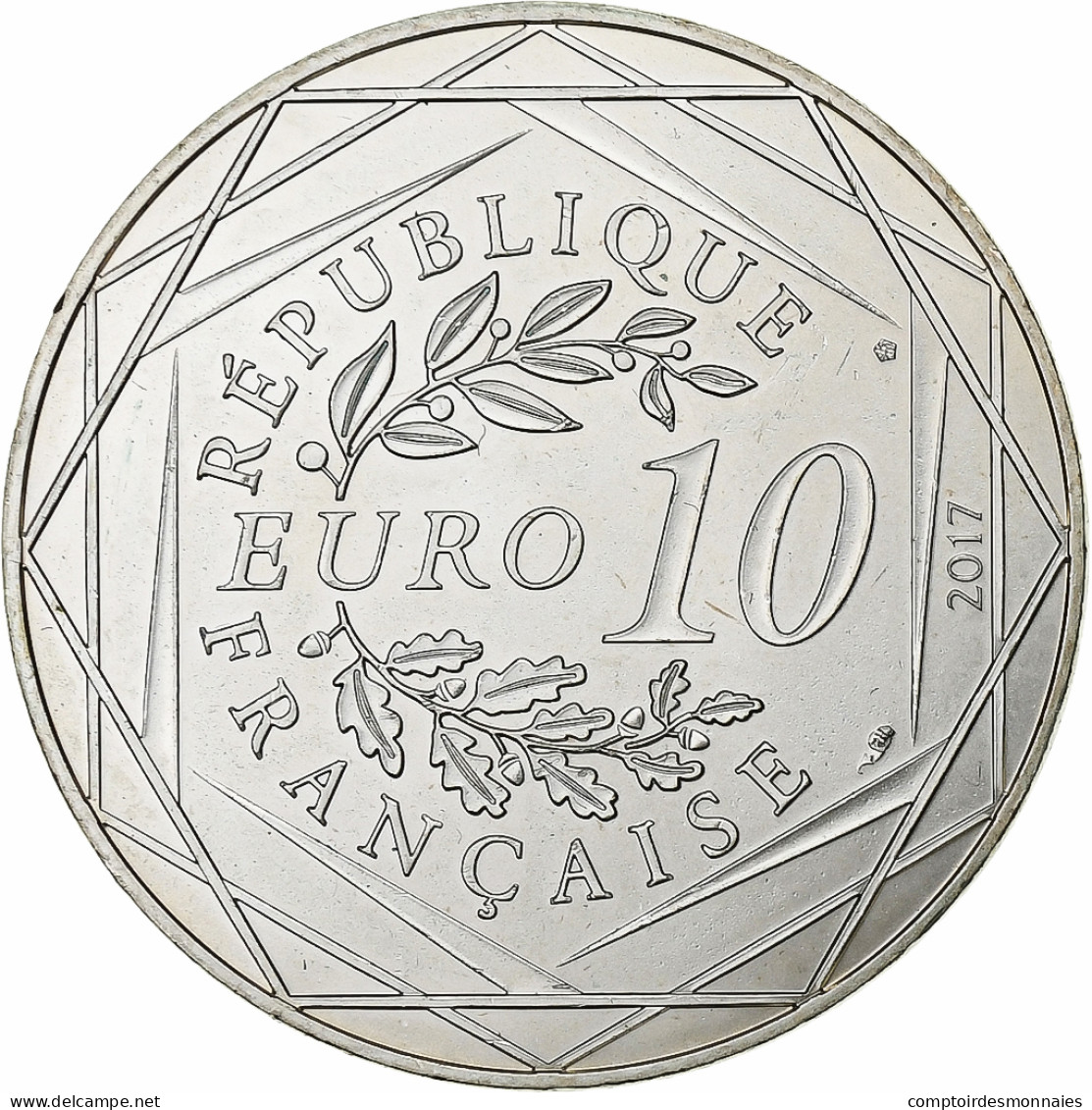 France, 10 Euro, 2017, Argent, SPL+, Gadoury:EU892 - France