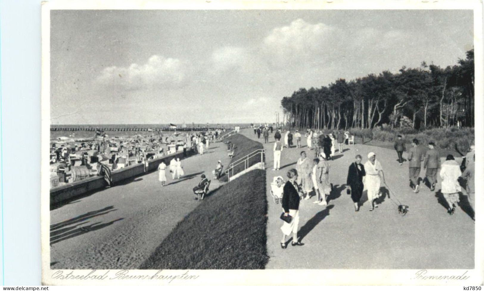 Ostseebad Brunshaupten - Promenade - Kuehlungsborn