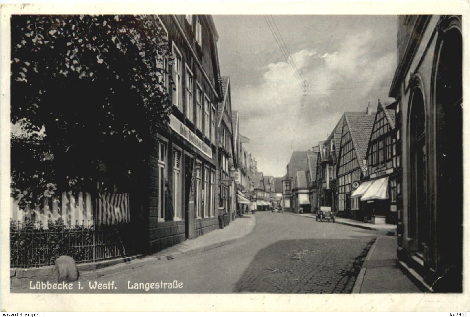 Lübbecke - Langestrasse - Minden