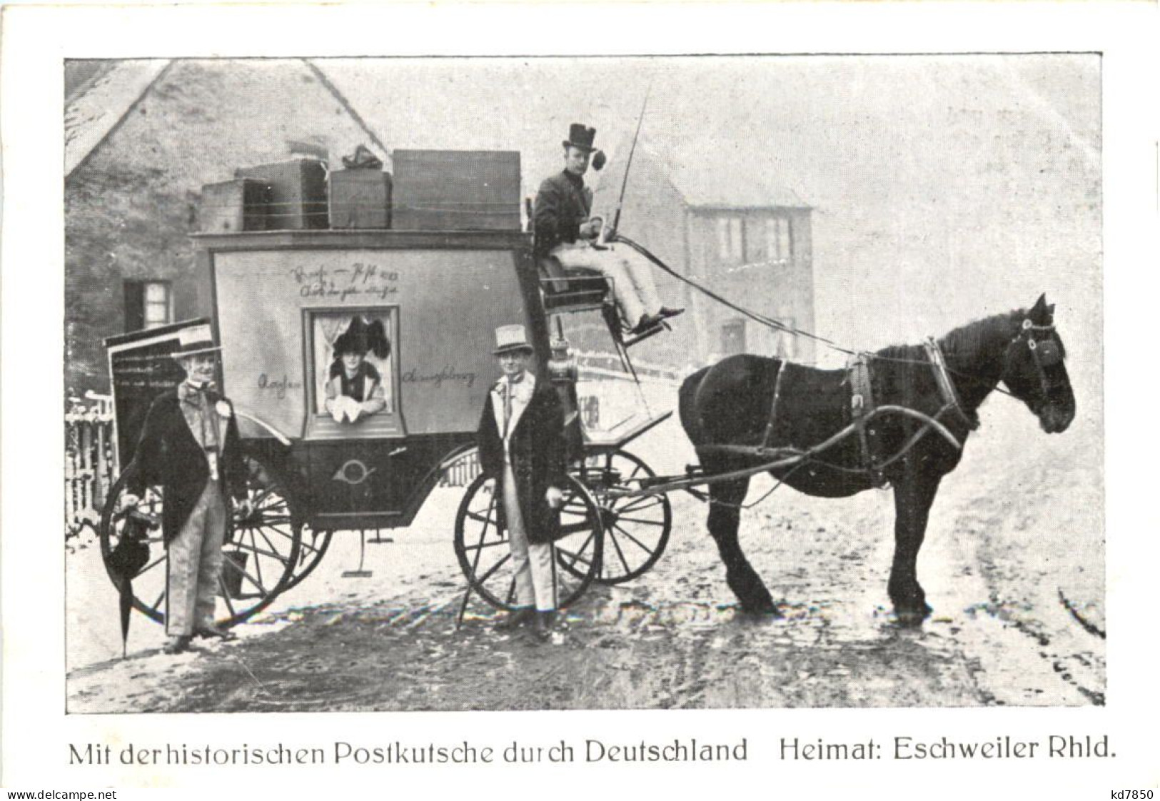 Eschweiler - Mit Historischer Postkutsche Durch Deutschland - Eschweiler