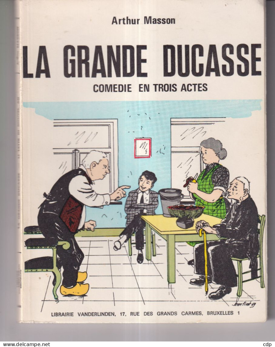 LA GRANDE DUCASSE + LI LETTE DI NOUVEL AN  Arthur Masson - België